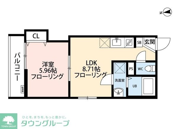 立川セイワレジデンスIIの物件間取画像